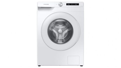 A high-efficiency washer with multiple wash cycles and options, designed for optimal cleaning.