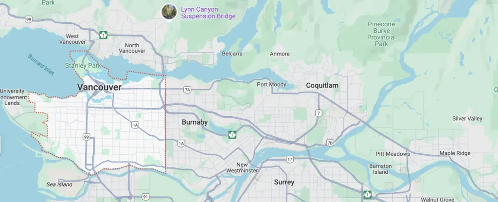 Vancouver Areas We Serve