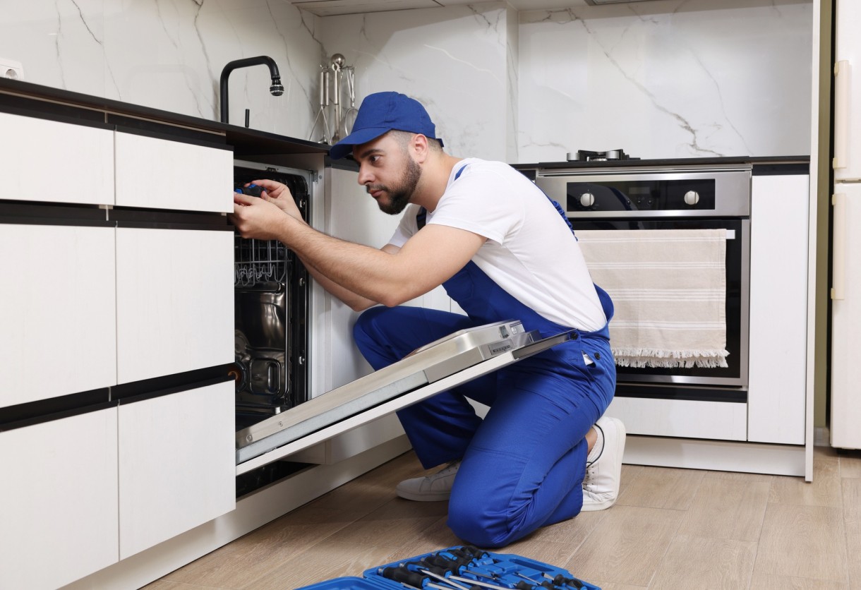 Dishwasher smells bad we fix in Vancouver