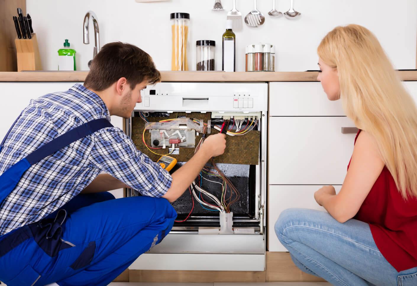Dishwasher Water leaking we fix in Vancouver