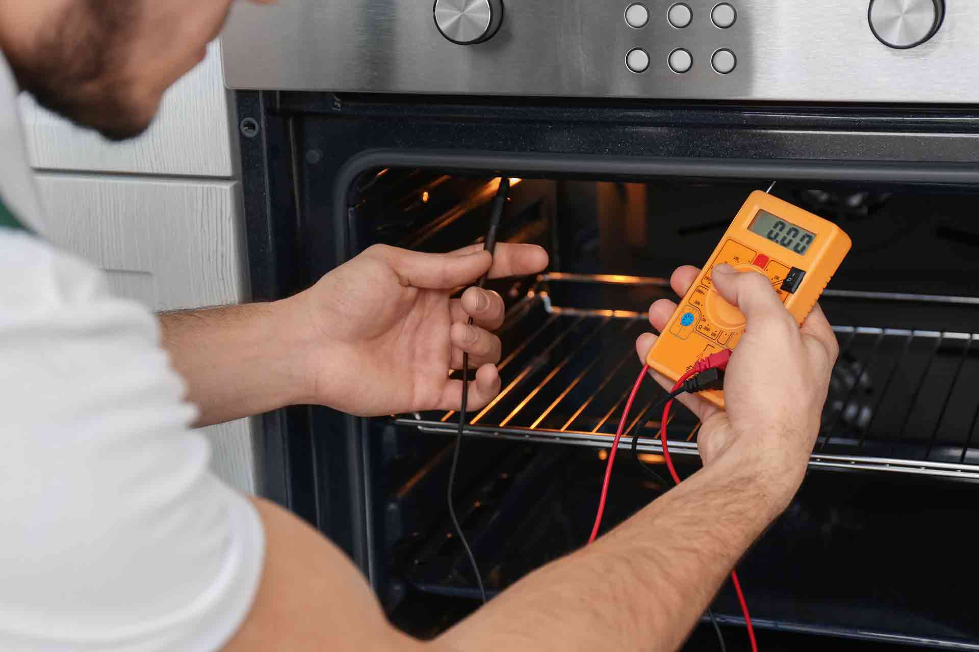 Oven not heating we fix in Vancouver